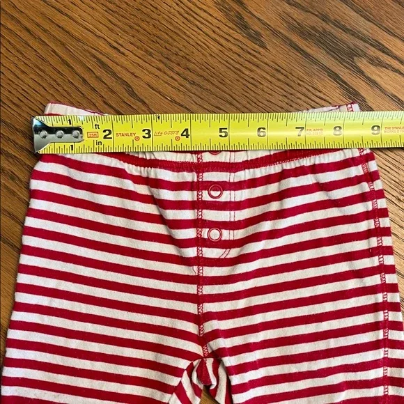 Baby Gap Red and White Striped Baby Pants, 100% cotton, 12-18 mo - Picture 3 of 7